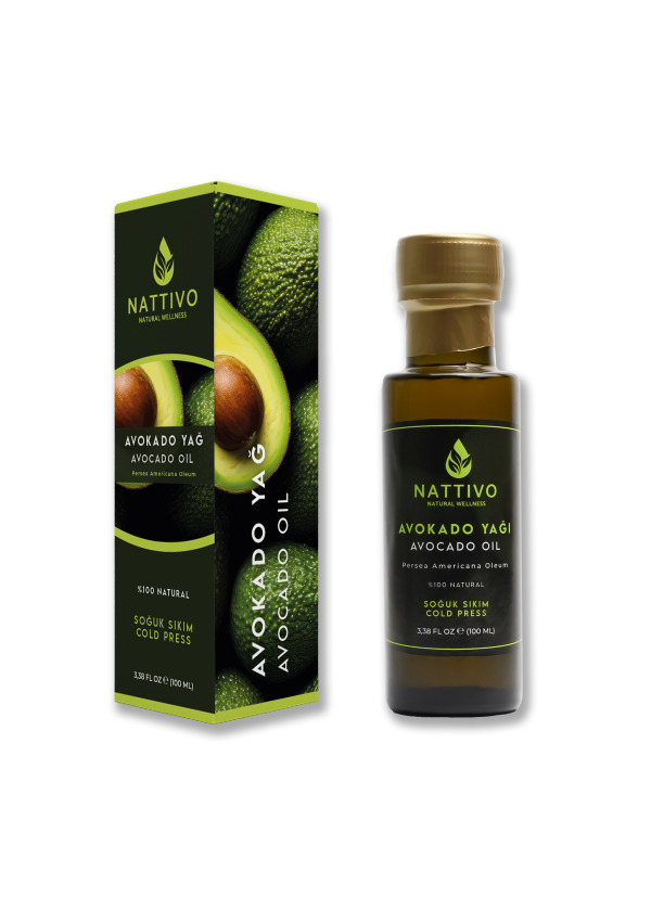  Avokado Yağı %100 Soğuk Sıkım 100 mL