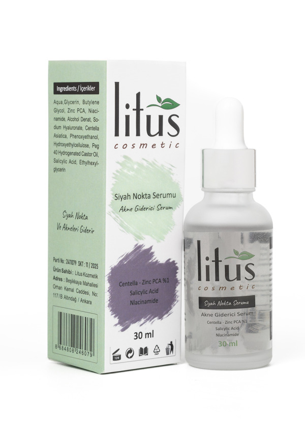 AKNE VE SİYAH NOKTA OLUŞUMUNU ENGELLEYİCİ SERUM ANTİ BLACKHEADS ACNE AMPOULE