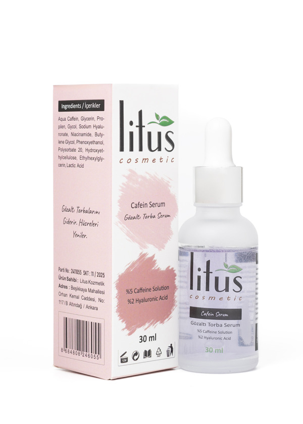 Aydınlatıcı Kafein Göz Altı Serumu Torbalanma Karşıtı,